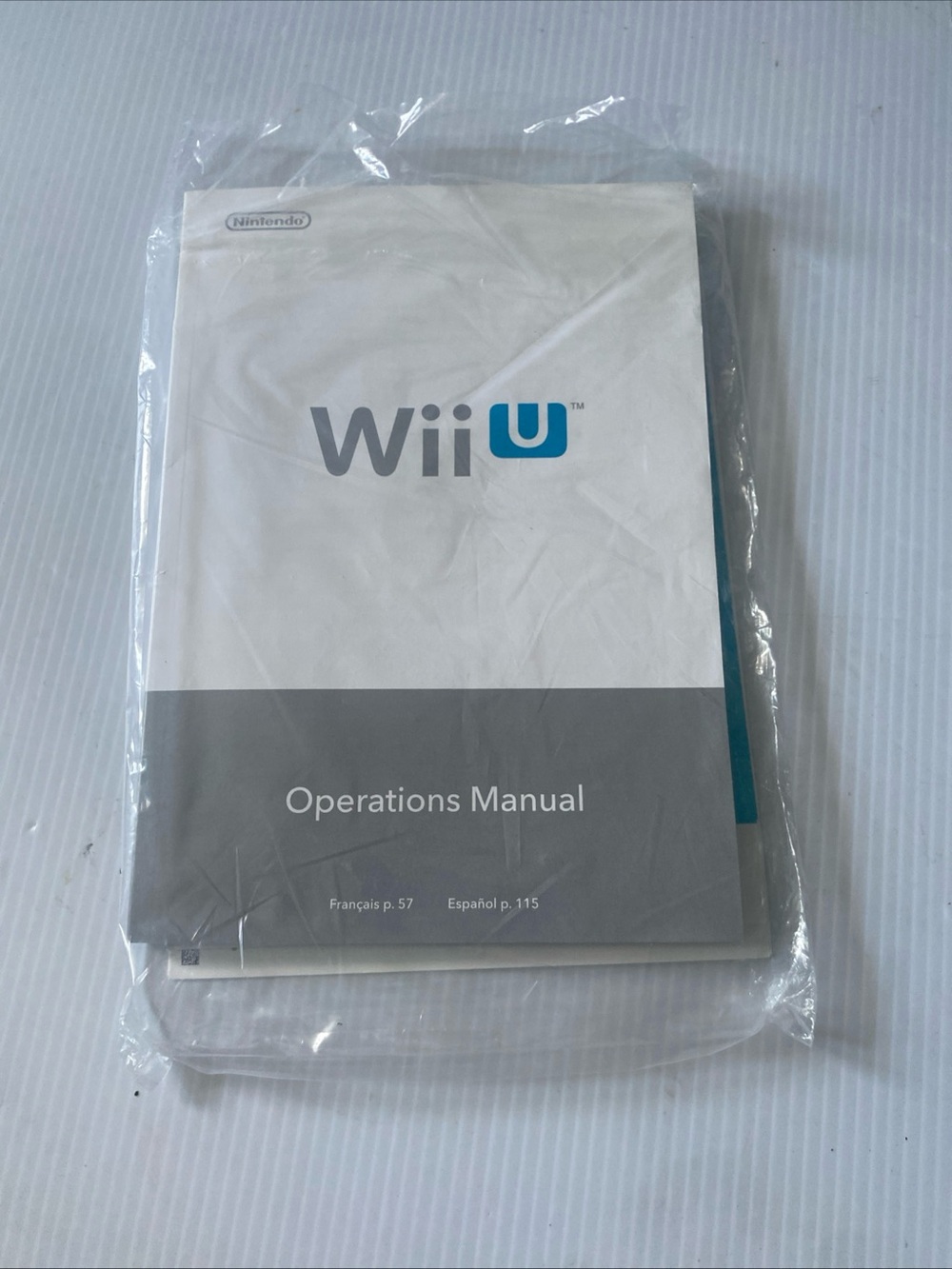 Nintendo Wii U Operations Manual